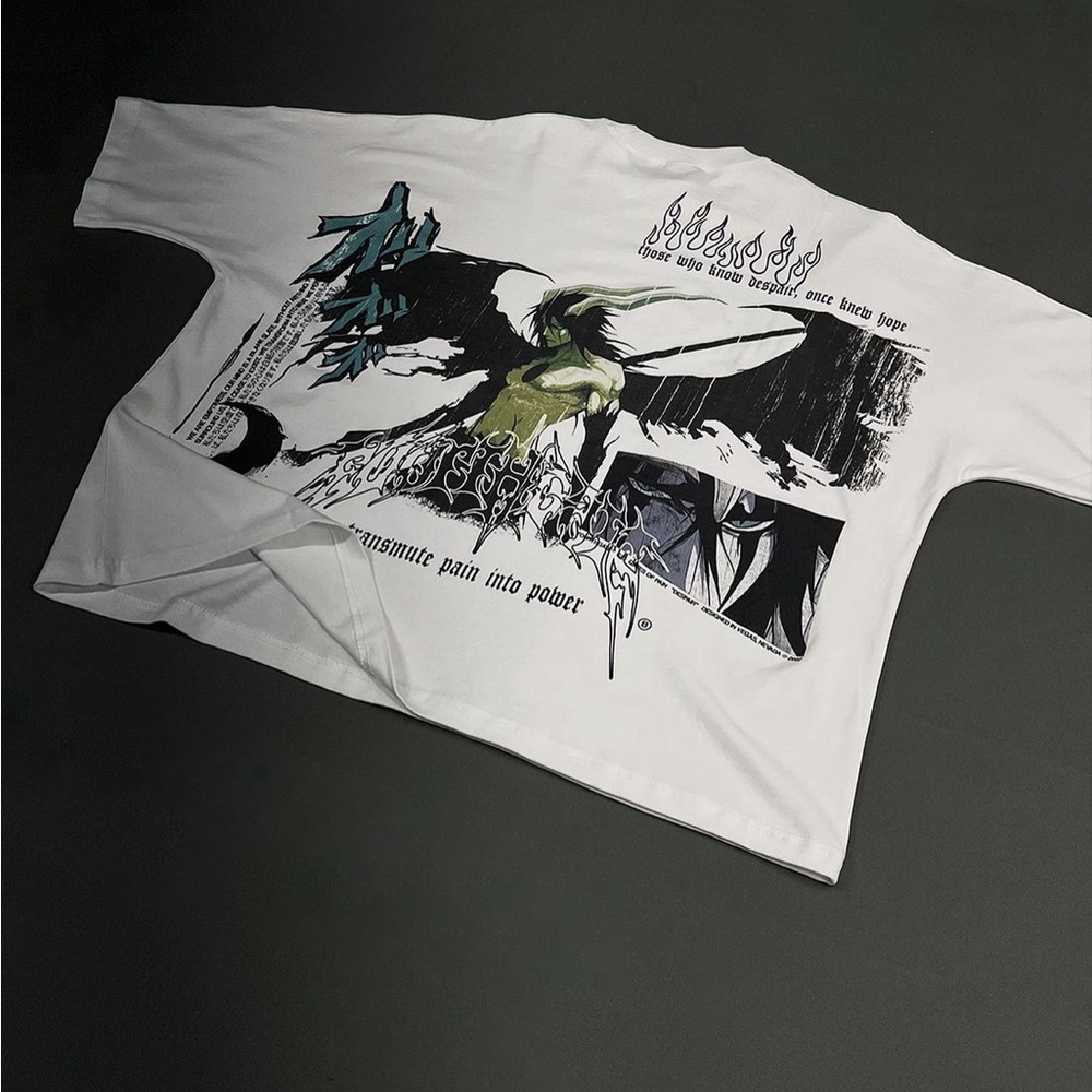 BYSTNDRS FOURTHGATE X BLEACH
"Despair" OVERSIZED TEE